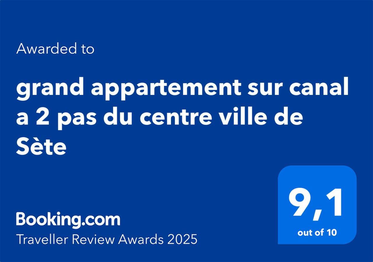 Location saisonnière d'un appartement à Sète Exterior foto